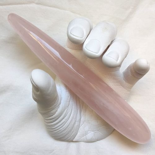 Yoni Wand Smal Rozenkwarts B-kwaliteit