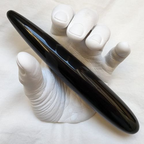 Yoni Wand Smal zwarte Obsidiaan