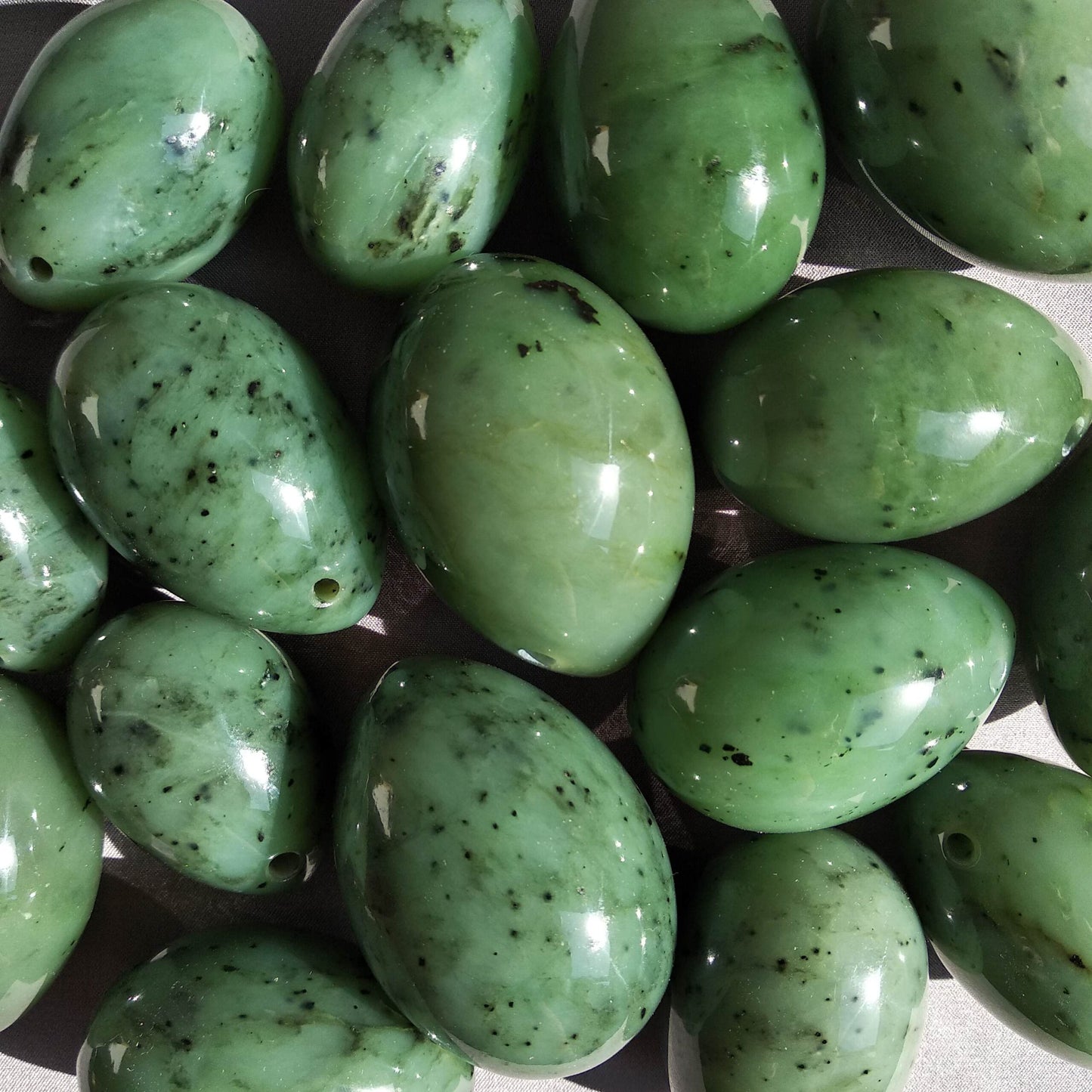 Siberische Nefriet jade mint groen