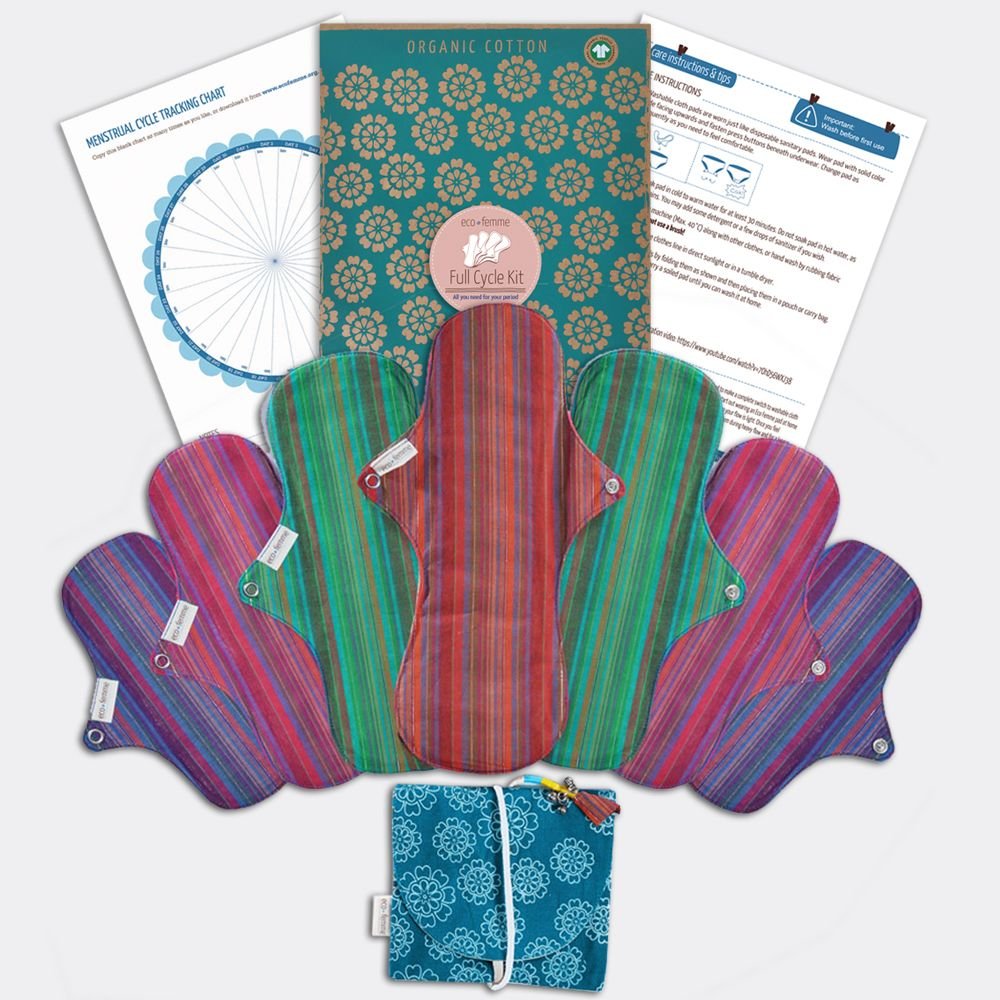 EcoFemme - Wasbaar maandverband - Full Cycle Kit