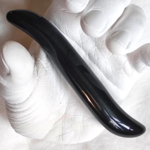 massagelepel Zwarte Obsidiaan