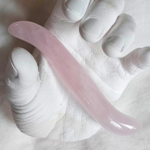 Massagelepel Rozenkwarts