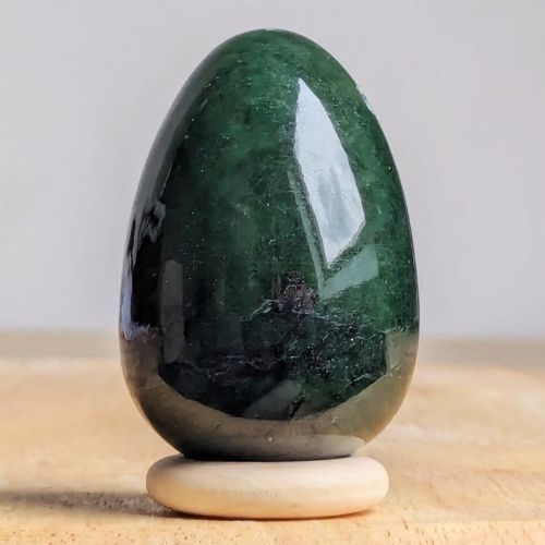 Siberische Nefriet jade groen/ zwart