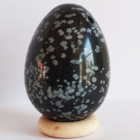 Sneeuwvlok Obsidiaan veel vlekjes - M