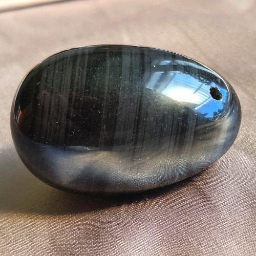 Zwarte Obsidiaan gelaagd